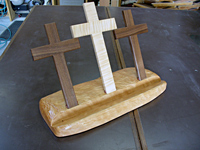 Calvary Bookstand - Project Gallery - Hayes Woodworks